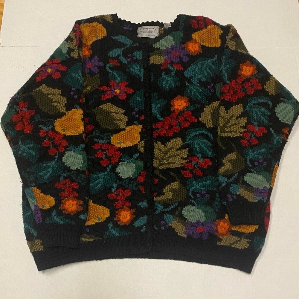 Vintage Signatures by Northern Isles Wool Cardigan 2XL